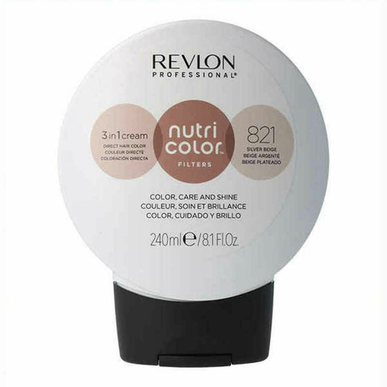 Tinte Permanente Nutri Color Revlon 821 Beige (240 ml)