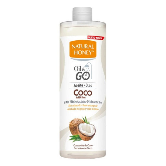 Body Oil Oil & Go Natural Honey Moisturizing Coconut (300 ml)