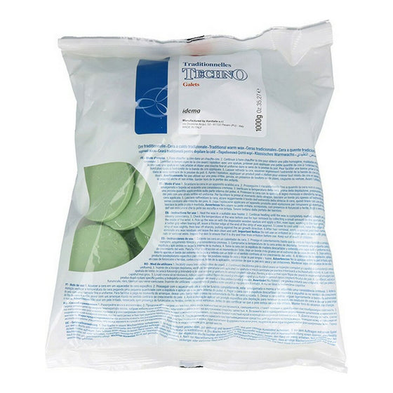 Body Hair Removal Wax Idema Disks Green Tea (1 Kg)