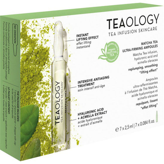 Ampullen mit Lifting-Effekt Teaology Matcha Tee (7 x 2,5 ml)