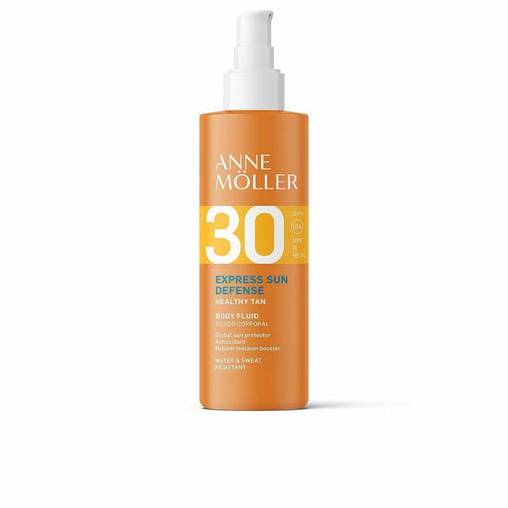 Protector Solar Fluido Anne Möller Express Healthy Tan SPF 30 (175 ml)