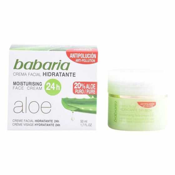 Nährende Gesichtscreme Aloe Vera Babaria (50 ml)