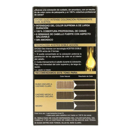 Permanent Dye Olio Intense Syoss