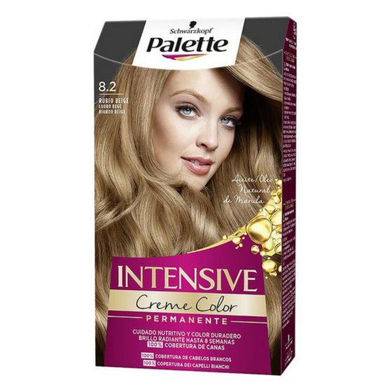Permanent Dye Palette Schwarzkopf Light Blonde N 8,2