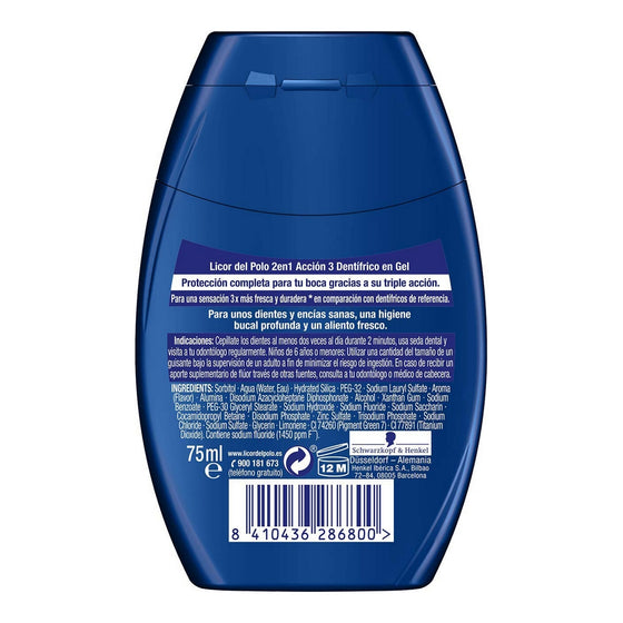 Toothpaste Licor Del Polo 2-in-1 (75 ml)