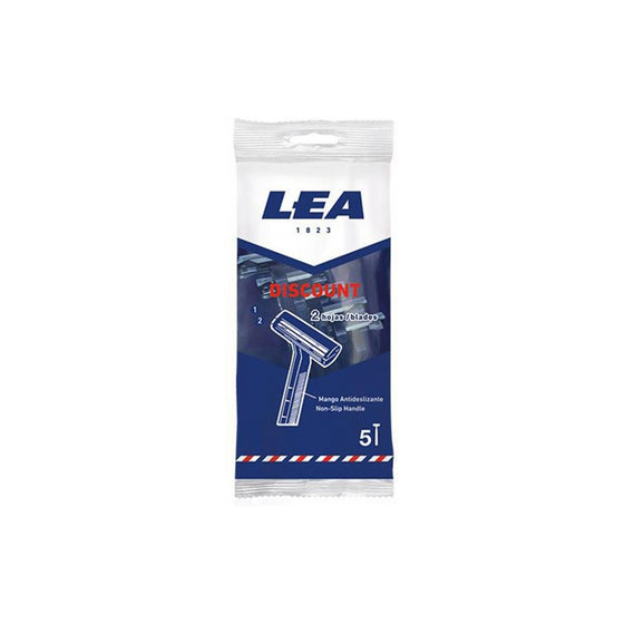 Manual shaving razor Lea (5 uds)