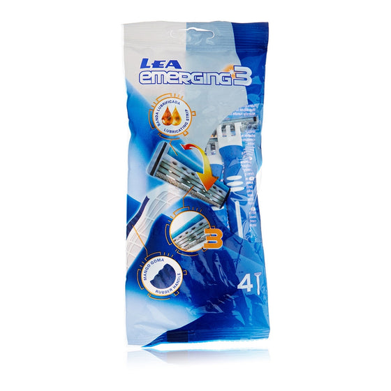 Maquinilla de Afeitar Eléctrica Emerging3 Lea (4 uds)