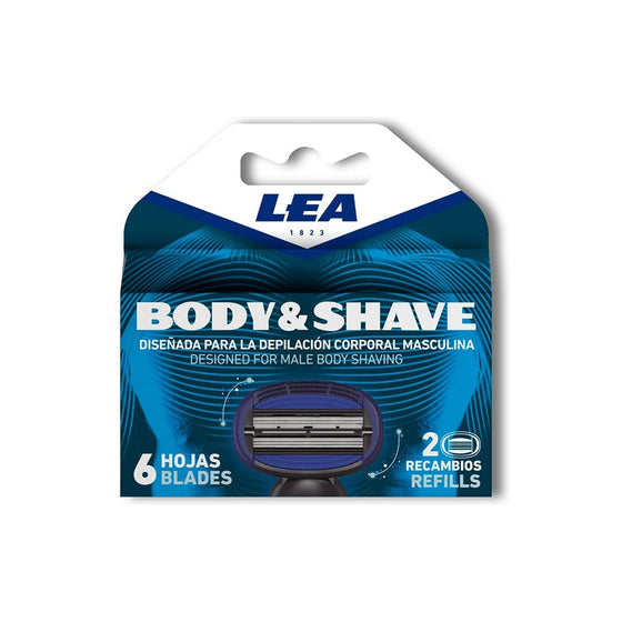Recambio de Cuchilla para Afeitadora Lea Body Shave (2 uds)