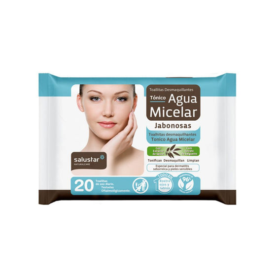 Make-up-Entferner-Tücher Salustar Micellares Wasser (20 uds)
