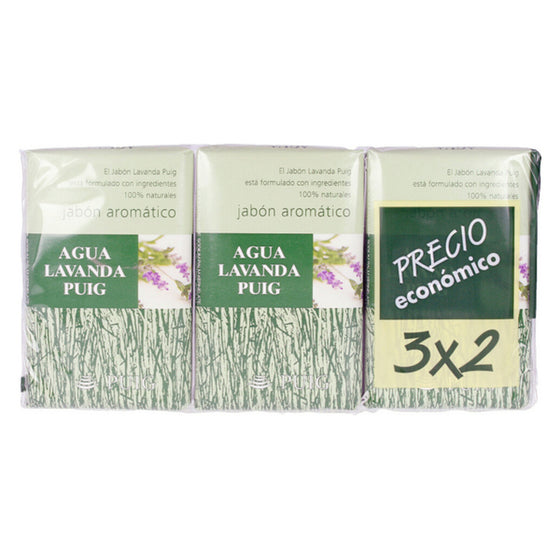 Jabón de Manos Agua Lavanda Puig Agua Lavanda (3 pcs)