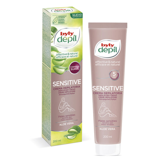 Enthaarungscreme für den Körper DEPIL SENSITIVE Byly (200 ml)