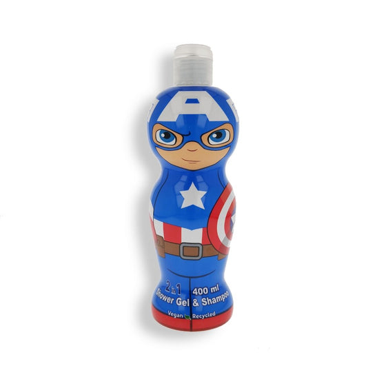 Gel y Champú 2 en 1 Air-Val American Captain (400 ml)
