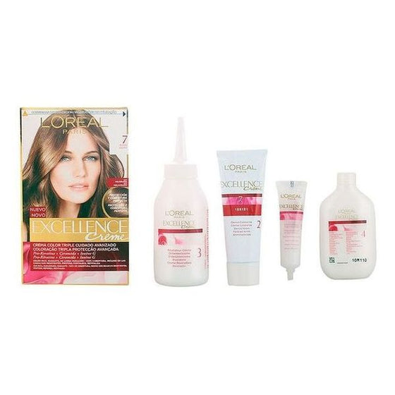Tinte Permanente Excellence L'Oreal Make Up Rubio
