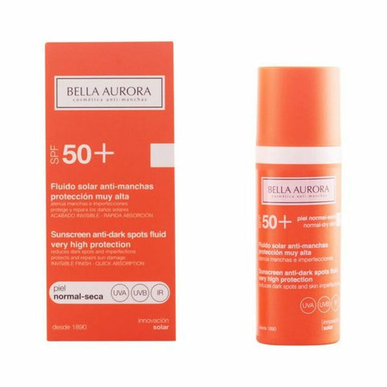 Anti-Sonnenfleckenfluid Spf +50 Bella Aurora 3076 50+ (50 ml)