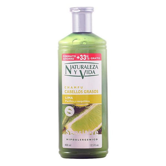Champú Purificante Sensitive Naturvital (400 ml)
