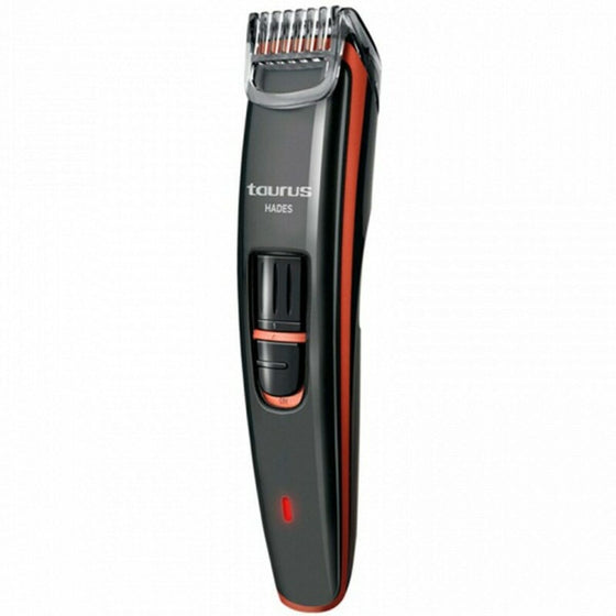 Cortapelos para Barba Taurus 222572 2W Inox Gris Naranja