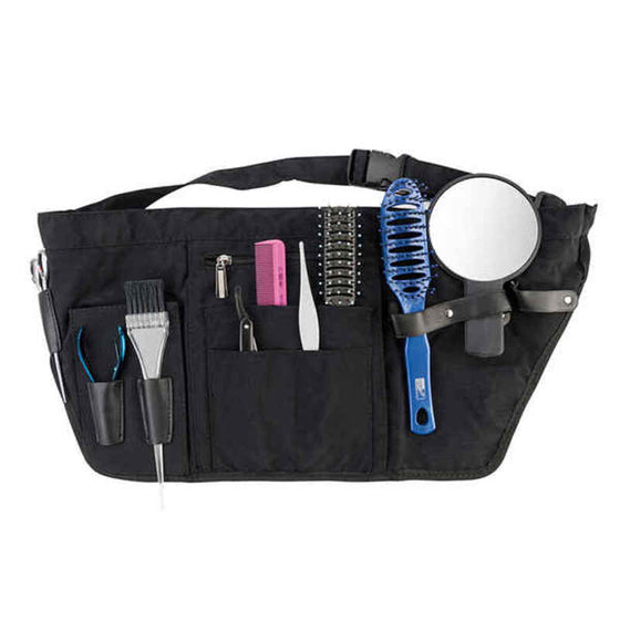 Tool bag Eurostil Black Especially designed for hairdressing (25 x 59 cm)