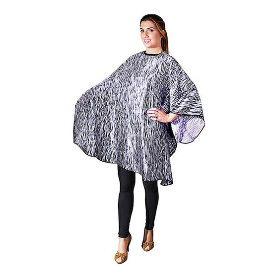 Hairdressing Cape Eurostil Zebra (147 x 128 cn)
