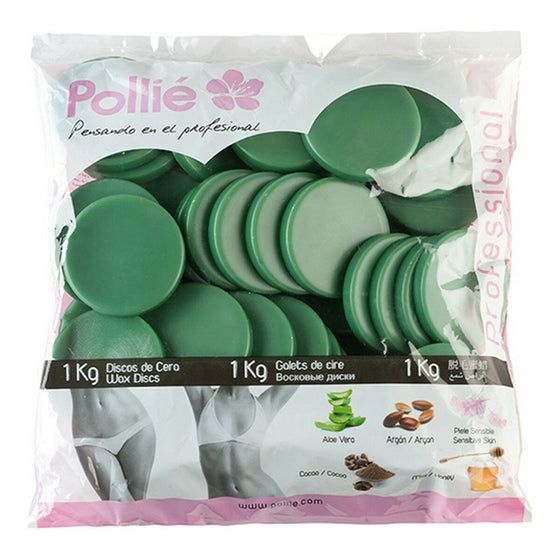 Körper Enthaarungswachs Eurostil grün Aloe Vera (1 kg)