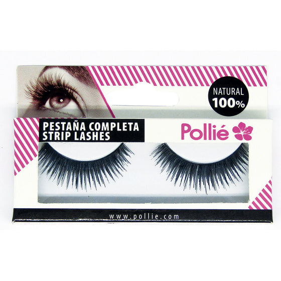 False Eyelashes Eurostil Pollié 1 Black