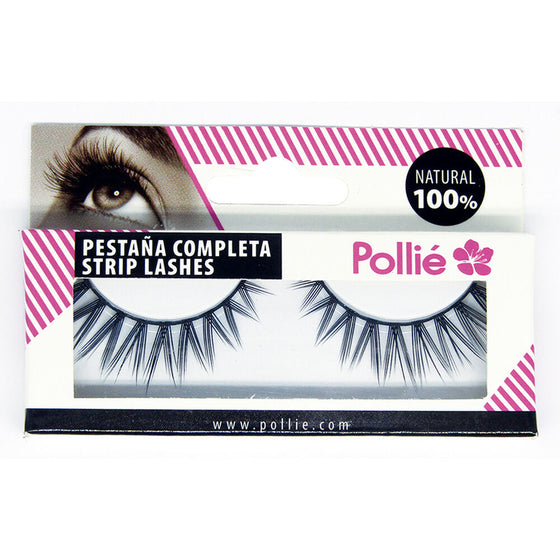 False Eyelashes Eurostil Pollié 19 Black