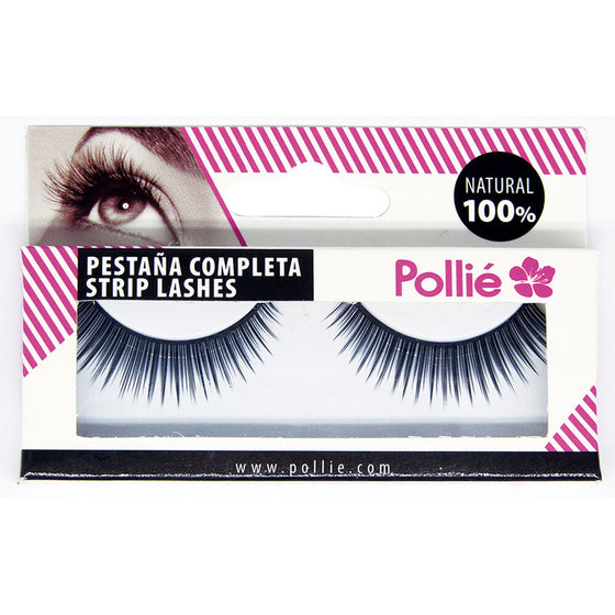 False Eyelashes Eurostil Pollié 20 Black