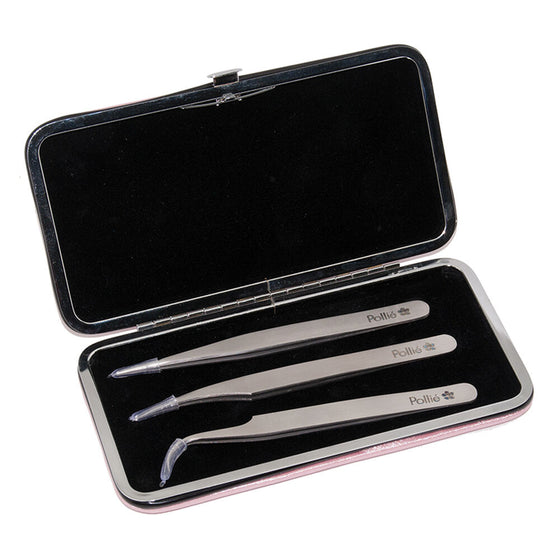 Pinzas Eurostil Individual Pestañas (3 pcs)