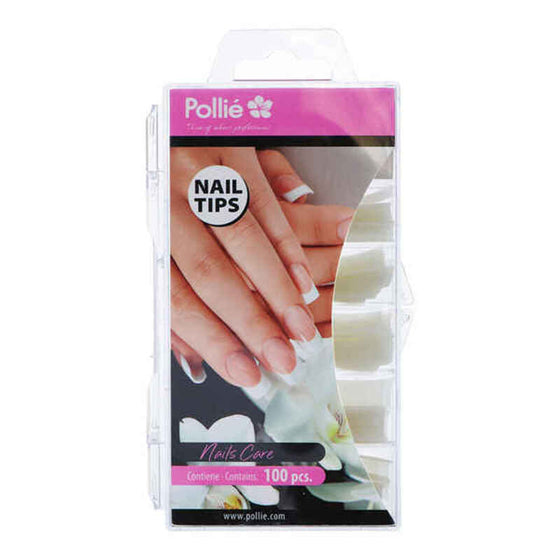 Nail art stickers Eurostil Natural Curved (100 uds)