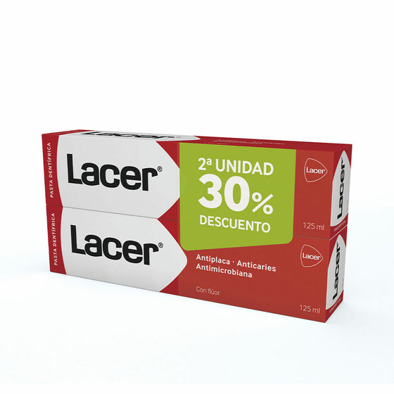 Zahnpasta Complete Action Lacer 2 x 125 ml (2 Stücke)