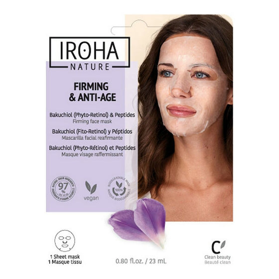 Mascarilla Facial Reafirmante Iroha Antiedad (23 ml)