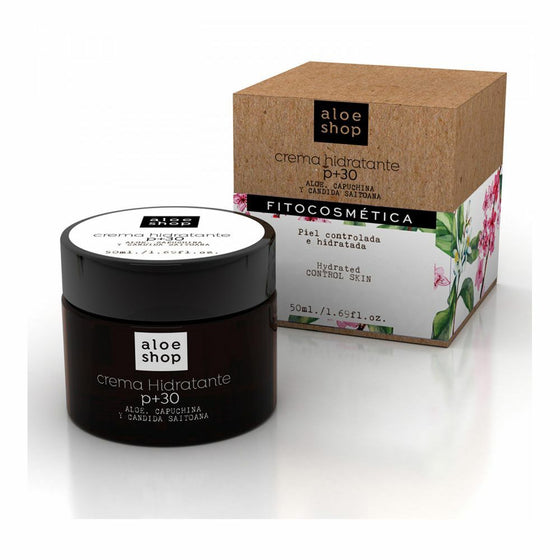 Crema Corporal Hidratante Aloe Shop P+30 Aloe Vera (30 ml)
