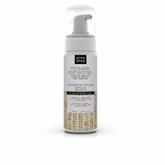 Mousse Limpiador Aloe Shop Exfoliante (150 ml)