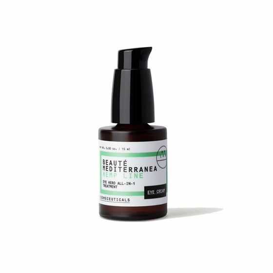 Crema para Contorno de Ojos Beauté Mediterranea Hemp Line Eye Hero Antiarrugas (15 ml)