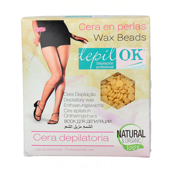 Hair Removal Wax Beans Depil Ok Natural 1 Kg