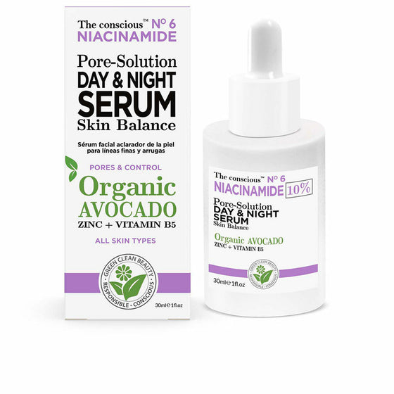 Facial Serum The Conscious Niacinamide Avocado Day/Night (30 ml)