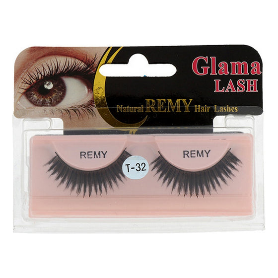 False Eyelashes Lb Glama Lash Natural Remy T32