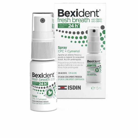 Mundschutz Isdin Bexident Spray Frischen Atem (15 ml)