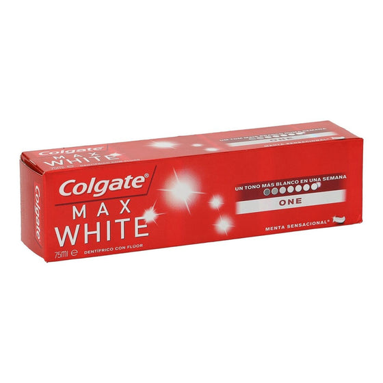 Pasta de Dientes Blanqueadora Colgate Max White One Cartón (75 ml)