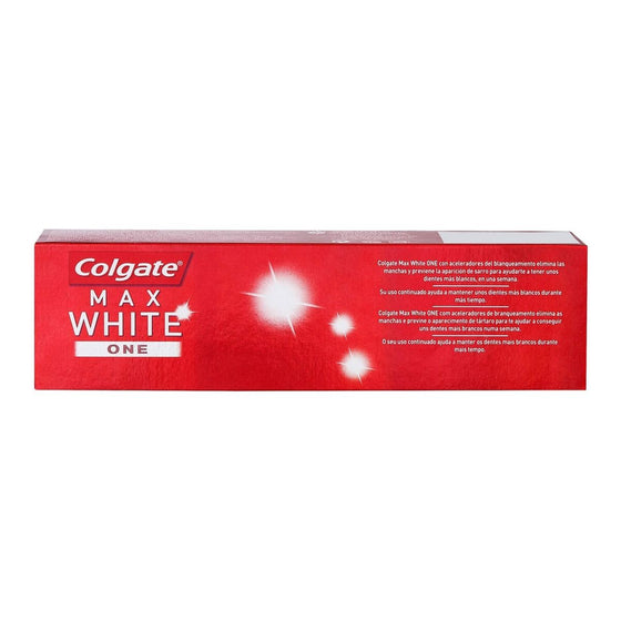 Pasta de Dientes Blanqueadora Colgate Max White One Cartón (75 ml)