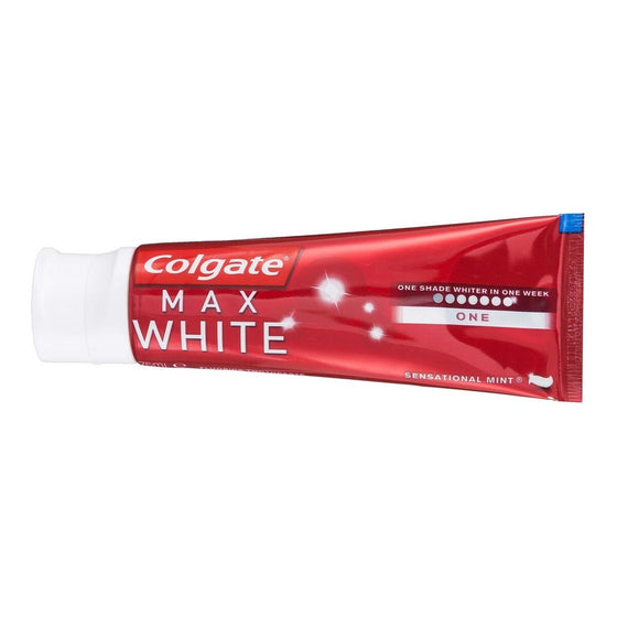 Pasta de Dientes Blanqueadora Colgate Max White One Cartón (75 ml)