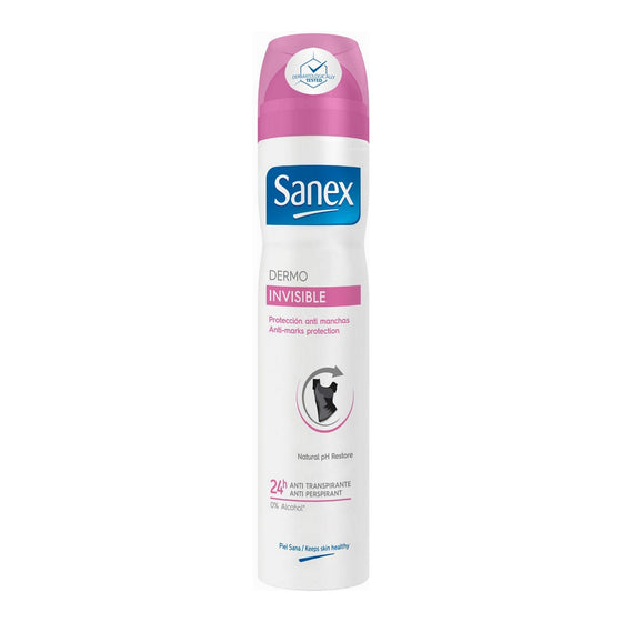 Spray Deodorant Dermo Invisible Sanex (200 ml)