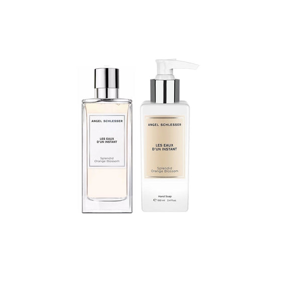 Women's Perfume Set Angel Schlesser Les Eaux D'Un Instant Splendid Orange Blossom 2 Pieces