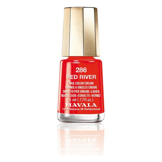 Nail polish Nail Color Mavala 286-red river (5 ml)