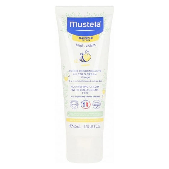 Feuchtigkeitsspendende und entspannende Creme für Kinder Mustela Nourishing Face (40 ml)